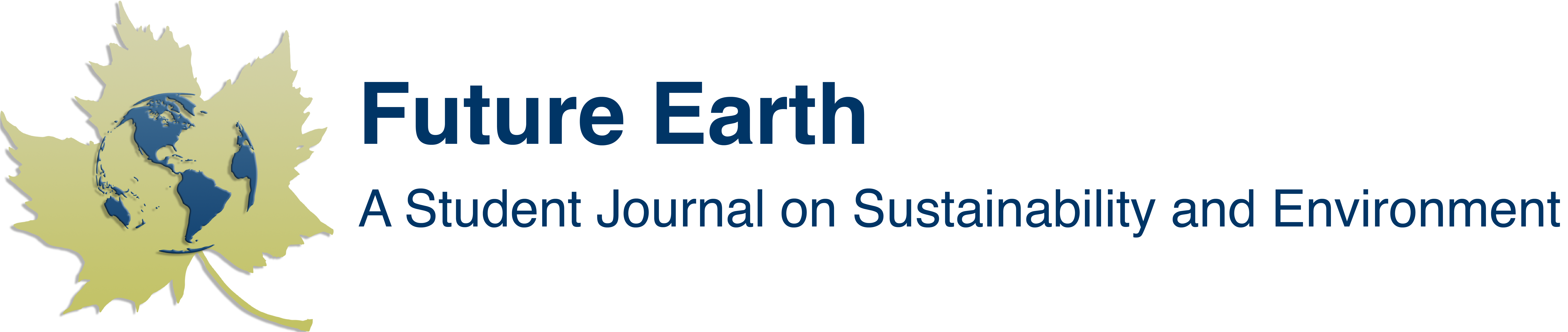 Future Earth: A Student Journal on Sustainability and Environment